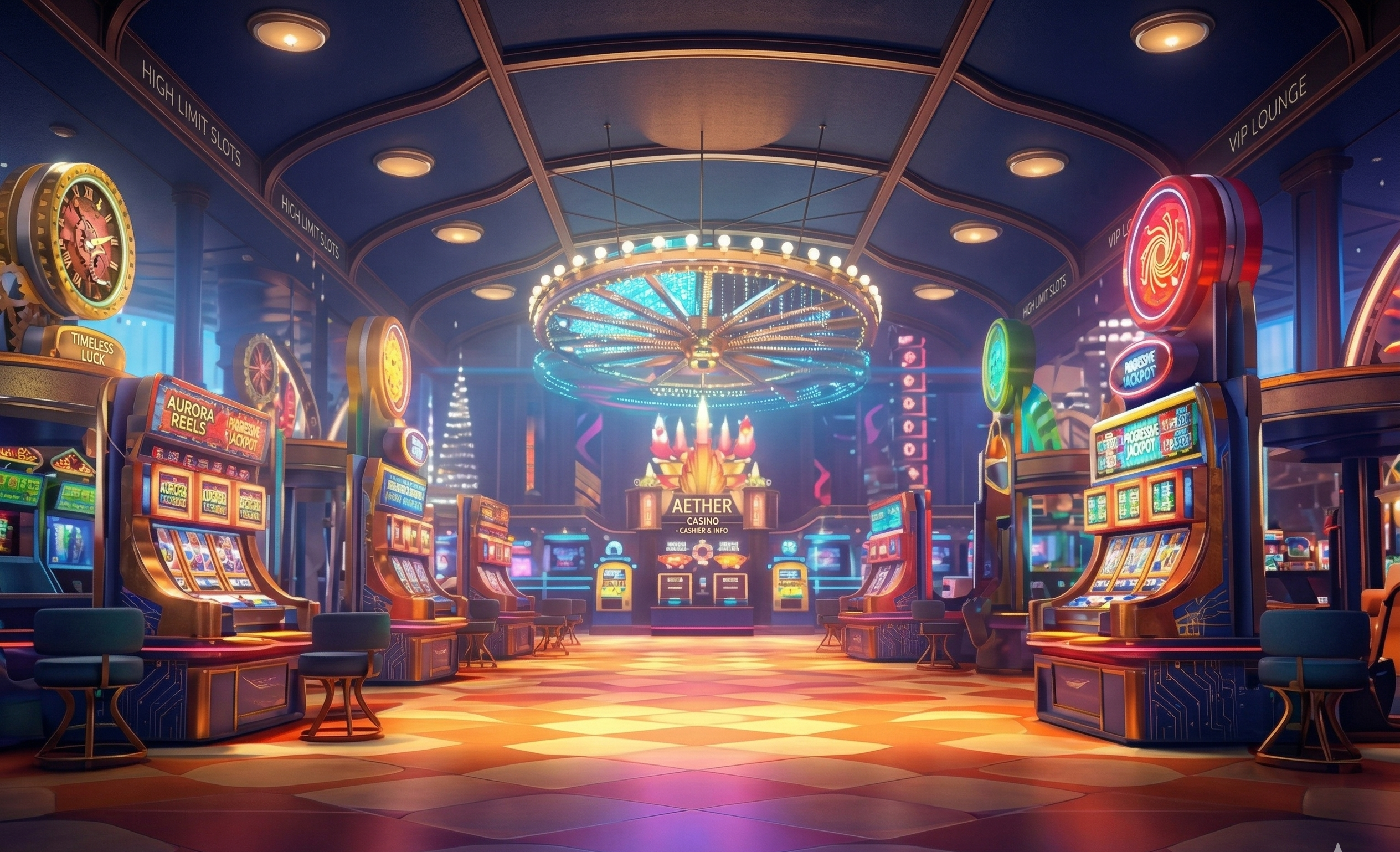 Vinyl Casino Hero Background